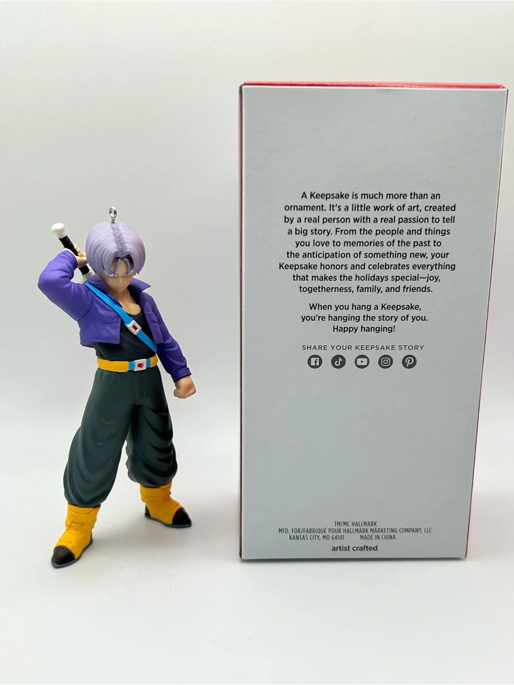 NEW Dragon Ball Z Future Trunks Ornament - Purple - Picture 3 of 7